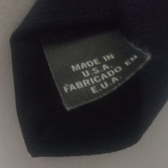 navy blue Puritan Special Edition men's polyester clip on tie - Picture 5 of 6
